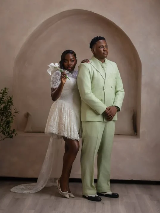 Tobi Makinde shares court wedding photos 3 Tobi Makinde shares court wedding photos