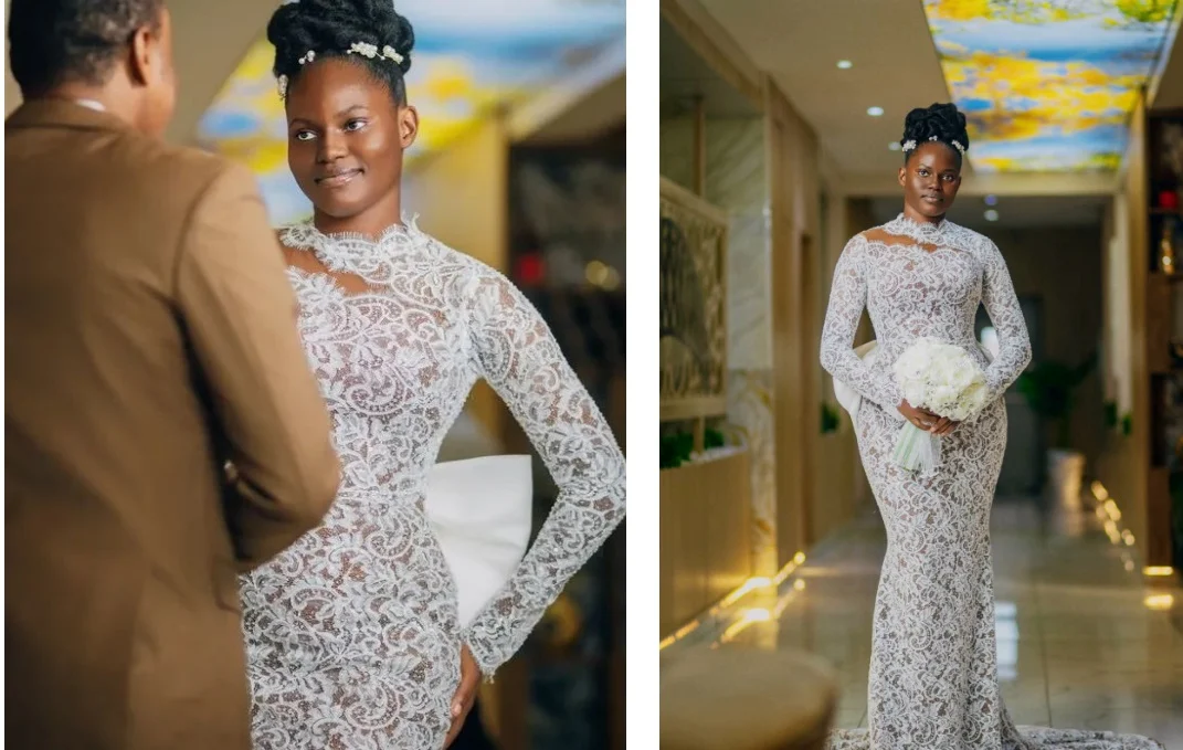 Wedding dress: Deeper Life Church bride REACTS Wedding dress: Deeper Life Church bride REACTS