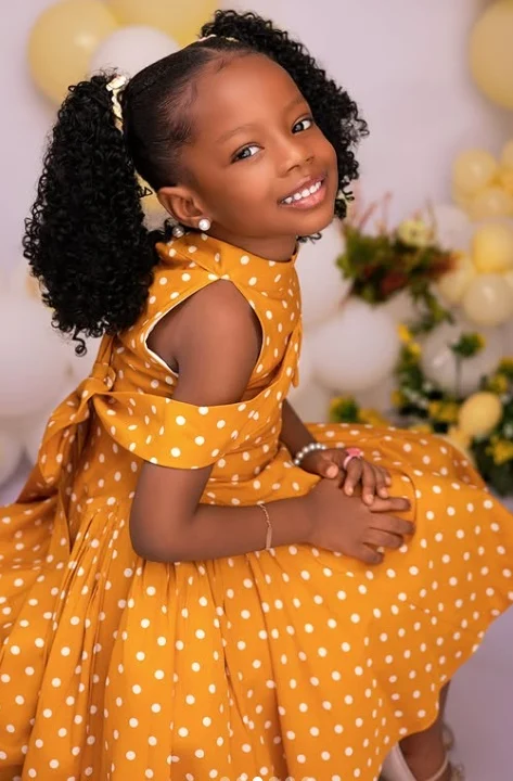 Seliat Adeyemo celebrates daughter @ 4 3 Seliat Adeyemo celebrates daughter @