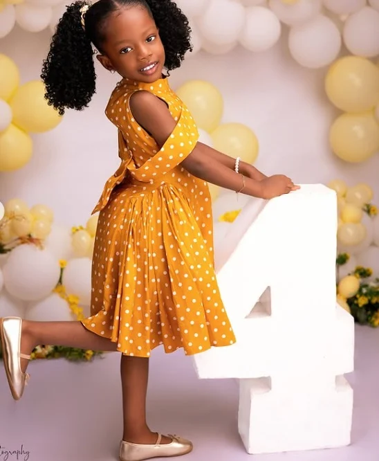 Seliat Adeyemo celebrates daughter @ 4 5 Seliat Adeyemo celebrates daughter @