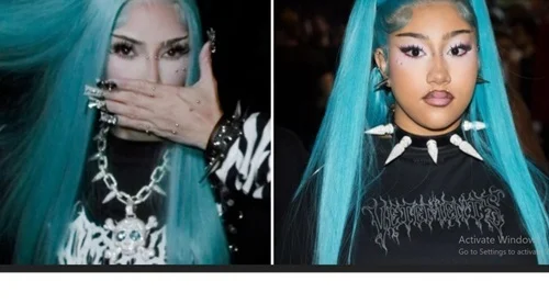 Kim Kardashian dresses as her teen daughter Kim Kardashian dresses as her teen daughter